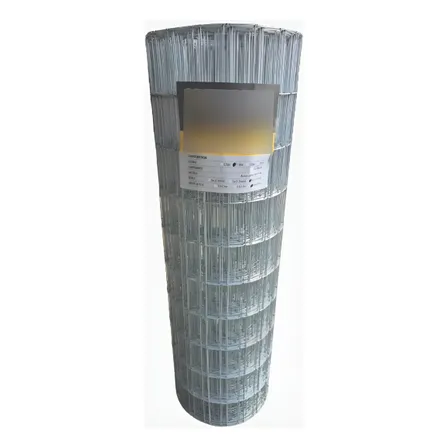 Tela Soldada Galvanizada Metallo 5x10 Fio 1,65mmx1,20m - 25m Prata