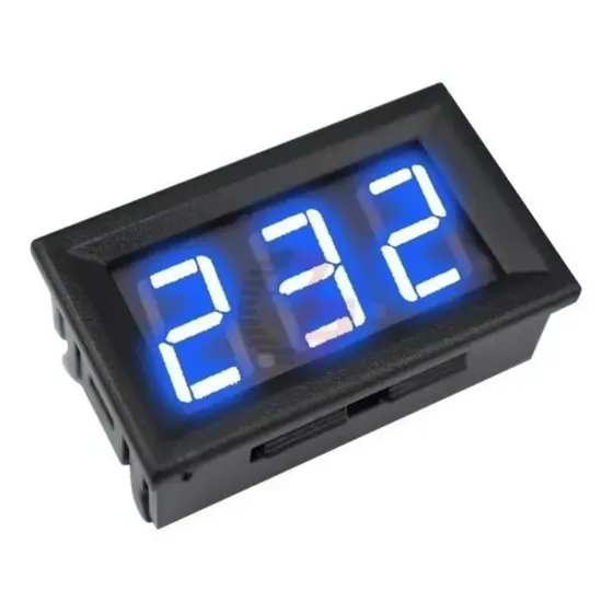 Medidor De Tensão Voltimetro Led 110 220 Até 500 Volts Ac