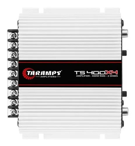 Modulo Taramps Ts400 Digital 4 Canais 400w Rms Rca + Frete