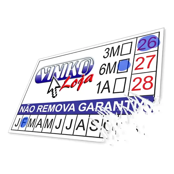 Papel Destrutível Para Lacres De Segurança 4 Folhas