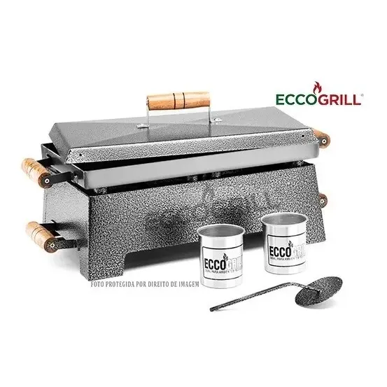 Churrasqueira Forno E Fogão Eccogrill Completa - Original