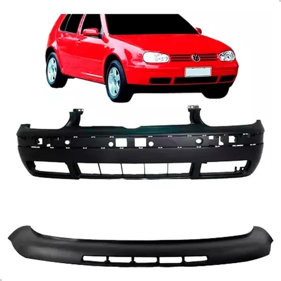 Parachoque Golf 98 99 00 01 02 03 04 05 Com Spoiler