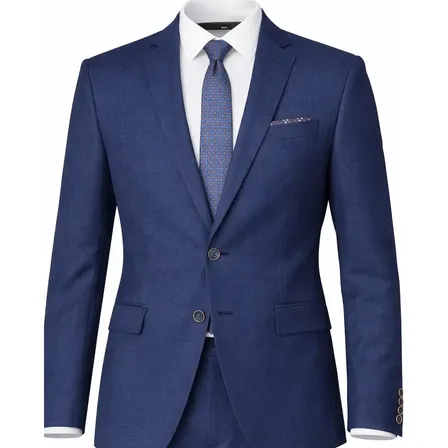 Terno Slim Italiano Microfibra Premium - Diversas Cores Azul-escuro Paletó 52 - Calça 46