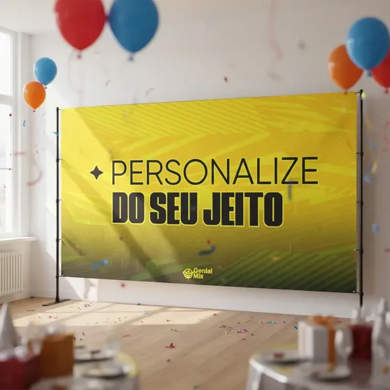 Painel Retangular Arte A Sua Escolha Em Tecido 2,20x1,80