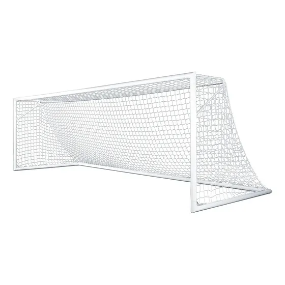 Par Rede Gol Futebol Society Suiço 5mts Fio 4mm Proteção Uv