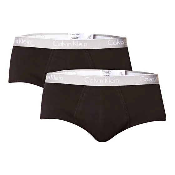 Kit 2 Cuecas Masculinas Slip Algodão Calvin Klein