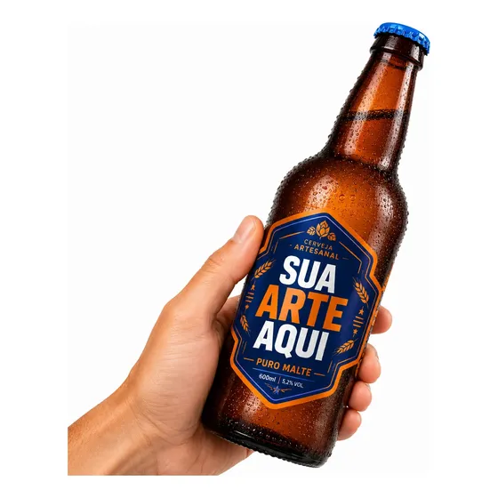 40 Rotulos Adesivos Cerveja Artesanal Rotulo 10x8,5 Cm