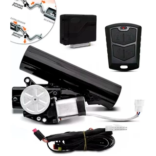 Escape Eletrônico Difusor Escapamento Universal Ronco Esportivo Tunning Controle Remoto