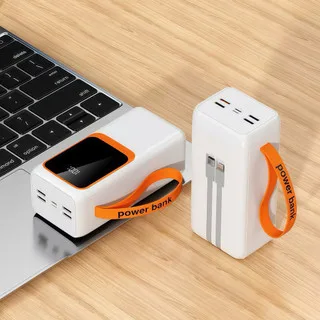 Carregador Portátil Power Bank Grande 50000mah Turbo 22.5W PD Rápido  su