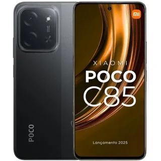 Smartphone Xiaomi Poco C85 256GB / 128GB Versão Global NFC Envio Imediato (COM PELÍCULA DE CORTESIA)