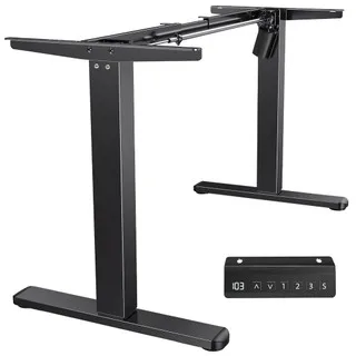 Mesa com Regulagem de Altura Elétrica Estrutura Mesa com regulagem eletrônica e memória | 72-120cm