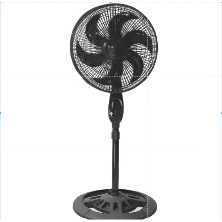Ventilador De Coluna De Chão Turbo Vento Forte 3 Velocidades 110v/220v
