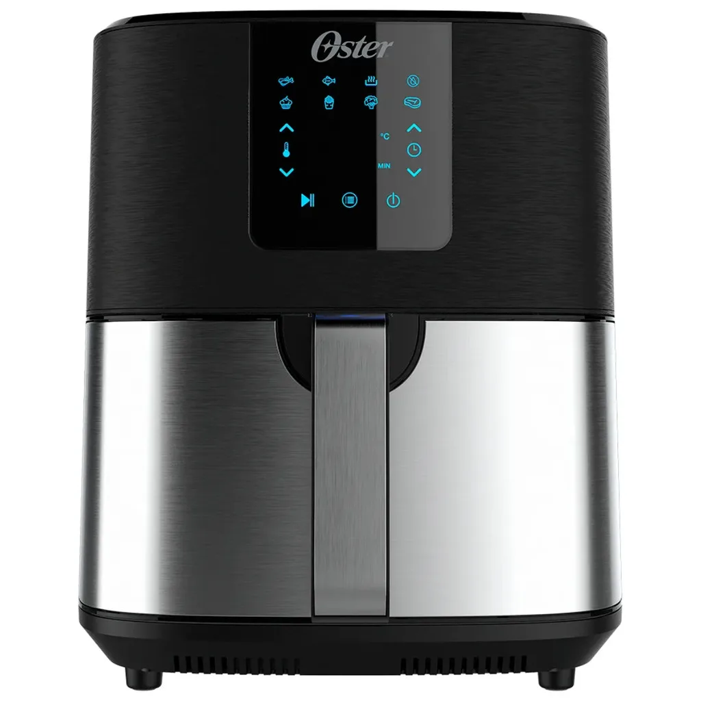 Fritadeira Ultra Digital 2 em 1 Oster Inox 4,8L 1500W com Painel Touch - 127V / 220V