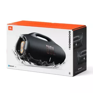 Caixa de Som Bluetooth JBL Boombox 4, com Auracast, IP68 Bivolt Preta