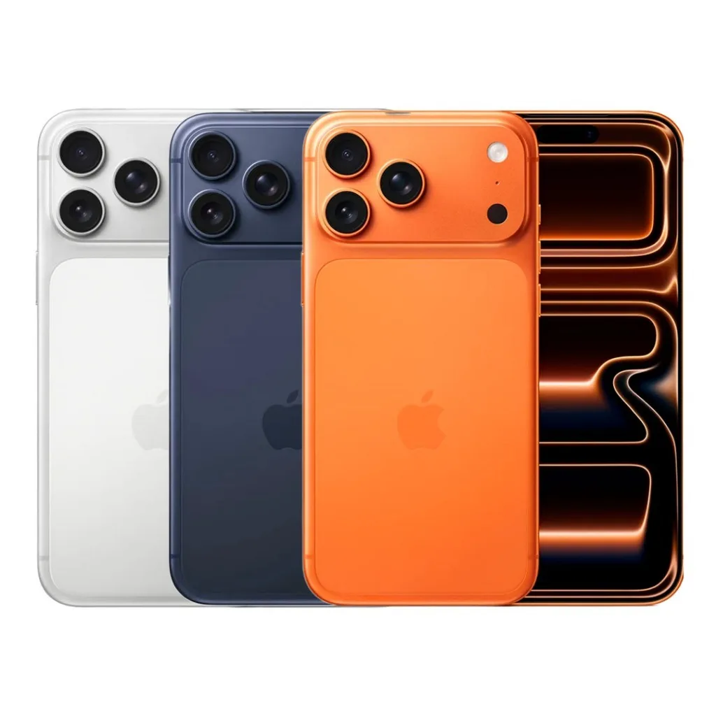 Celular Apple iPhone 17 Pro Max 256GB Câmera Tripla Fusion de 48MP Tela 6.9" Super Retina XDR 5G NFC