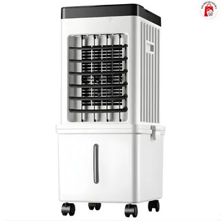 Mini Ar Condicionado Climatizador Torre Portátil com Umidificador e Resfriador de Ar, 3 Velocidades e Tanque de Água 9L