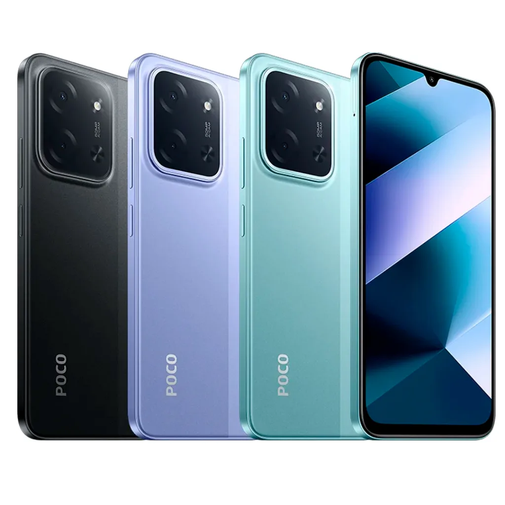Celular Xiaomi Poco C85 4G NFC 8GB 256GB Global Dual Sim Micro SD Tela 6.9" 120Hz Bateria 6000 mAh