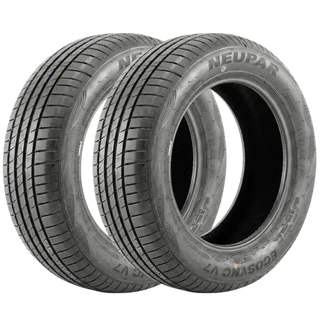 Kit 2 Pneus 185/65 R15 Neupar EcoSync V7 88H Novos Aro 15
