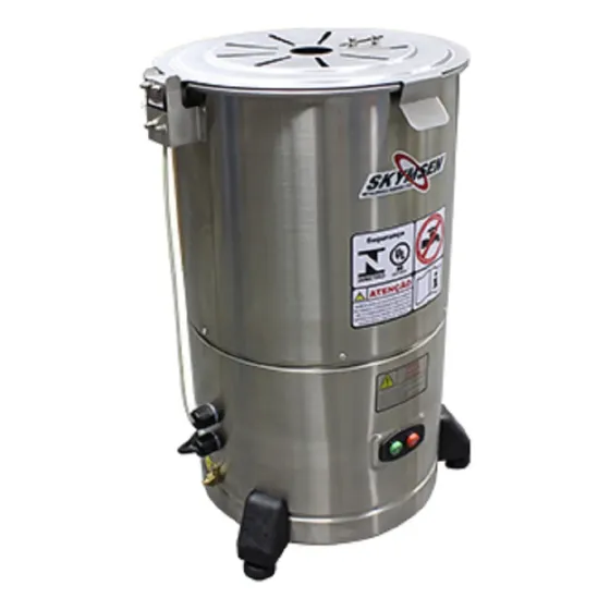 Descascador Inox 6kg Para Batata, Alho Ou Cebola Skymsen