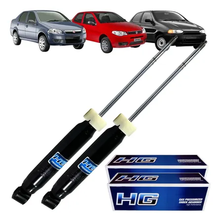 Par Amortecedor Traseiro Nakata Fiat Siena Palio