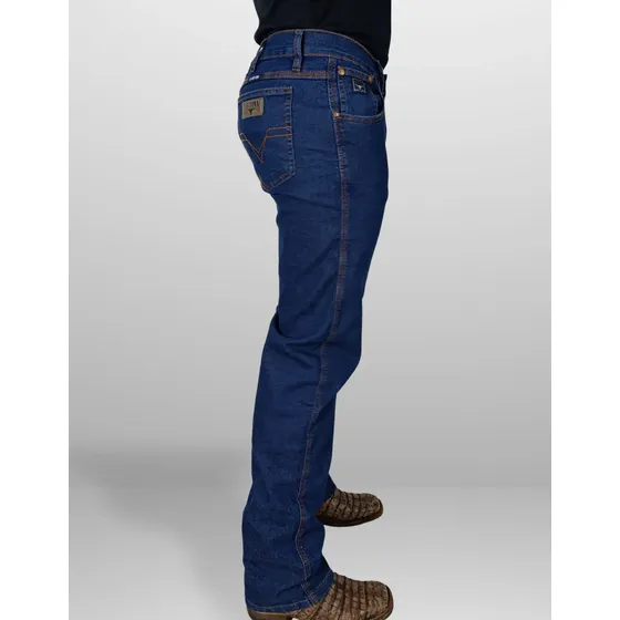Calça Jeans Masculina Country Lycra Promoção