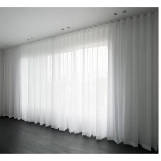 Cortina Gaze De Linho 6m X 2,80m - Trilho Suíço - Promoção