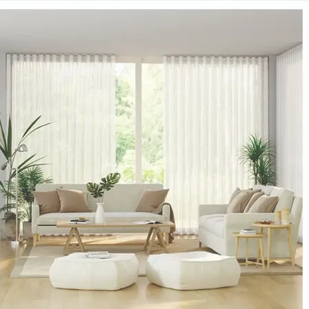 Cortina Gaze De Linho 14m X 2,80 Sem Forro Para Trilho Suiço