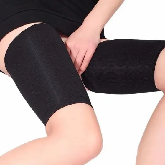 Cinta P/ Queima Gordura Coxas O Par Neoprene Pronta Entrega