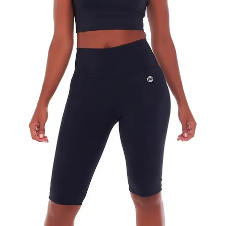 Bermuda Ciclista Feminino Poliamida Compressão Snd Fitness