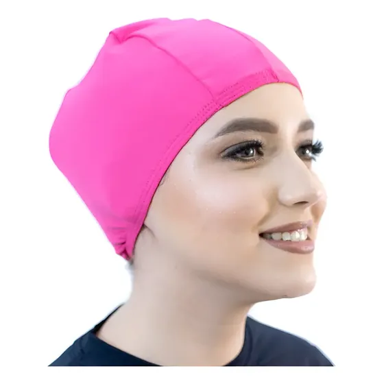 Touca Para Natação E Hidroginástica Adulto Unisex Em Tecido