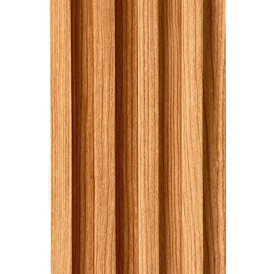 Painel Ripado De Madeira Ecológica 290x16x2,5 Cm Wpc Parede