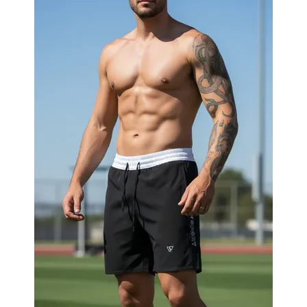 Bermuda Short Com Elastano Masculino Verão Academia Treino