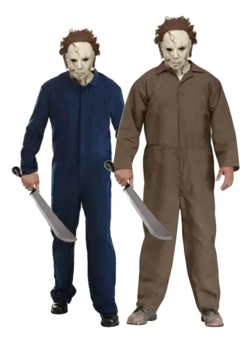 Fantasia Macacão Michael Myers Filme Halloween Adulto