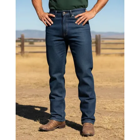 Calça Jeans Masculina Confortavel Reforçada Tradicional