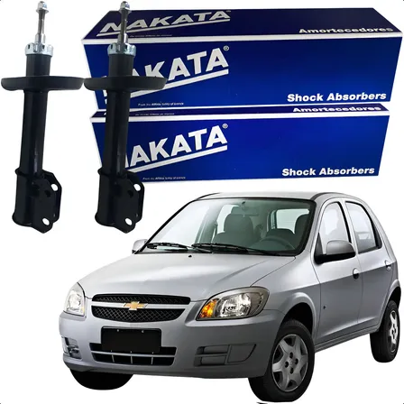 Par Amortecedor Dianteiro Nakata Celta Corsa Prisma Classic