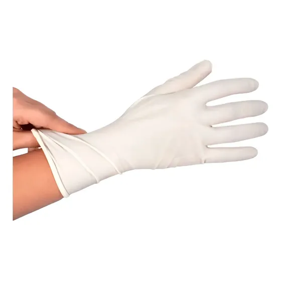 Luvas Descartáveis Latex Com Pó Com 100 Unidades Descarpack