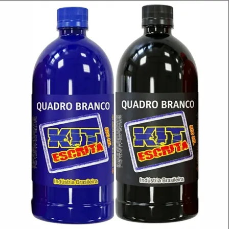 Tinta Pincel Quadro Branco 500 + 500ml Ñ Flix + 200 Recargas