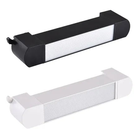 Luminária Led Linear Leitosa 10w Para Trilho Eletrificado