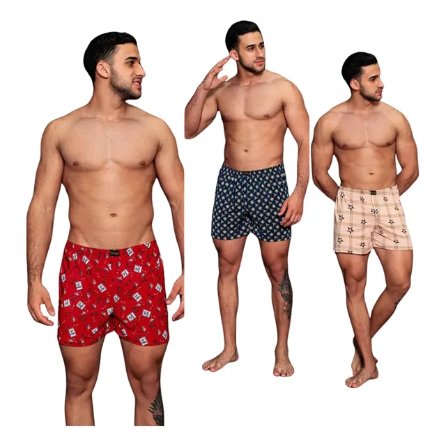 Kit 3 Samba Canção De Liganete Cueca Short Malha Fria Pijama
