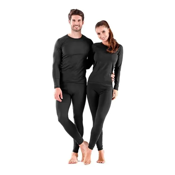 Conjunto Termico Flanelado Masculino Feminino Pelucia Frio