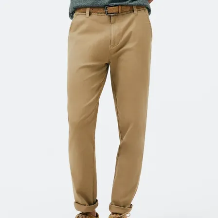 Calça Em Sarja Masculina Chino Hering