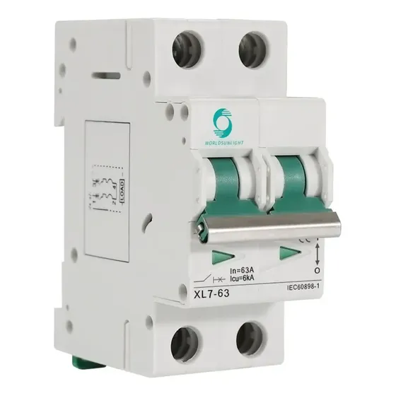 Disjuntor Bipolar Cc Dc 800v 16a 20a 32a 40a 63a Solar
