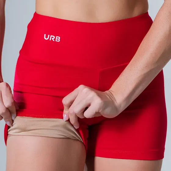 Short Corrida Com Forro Interno Bermuda De Academia Treino