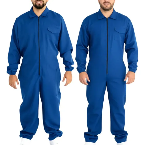 Macacão De Trabalho Oxford Uniforme Operacional Completo