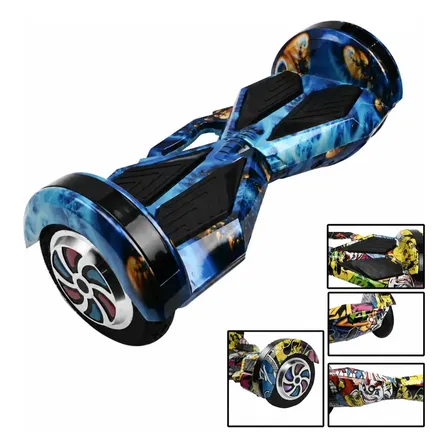 Skate Hoverboard Offro Infantil Elétrico 8.5 Bluetooth E Led