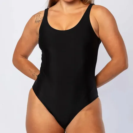 Maiô Feminino Praia Tecido Premium Poliamida Anti Odor