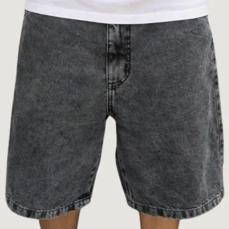 Bermuda Baggy Jeans Masculina Balão Streetwear Oversized