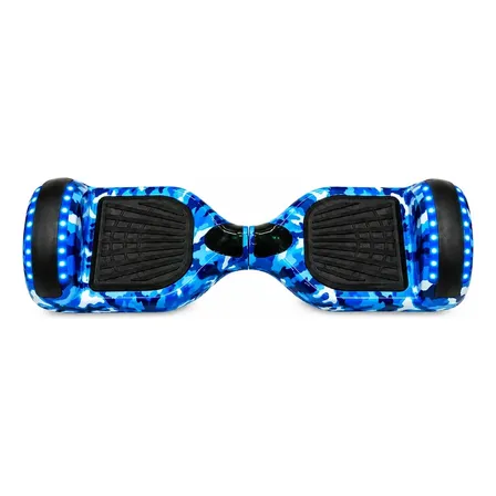 Hoverboard Overboard Skate Elétrico 6.5 Bluetooth Com Led
