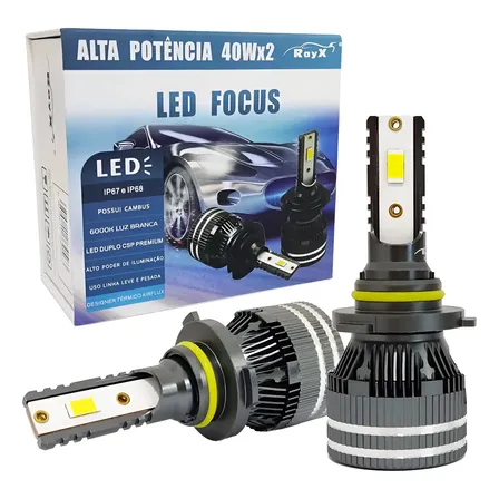 Rayx Focus Ultra Led 90w 13.000lm H1 H3 H7 H11 H27 Hb3 Hb4