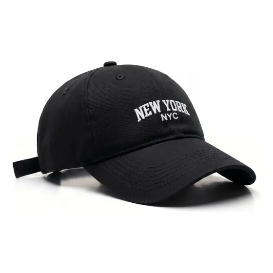 Boné Aba Curva Blogueira Ny Strapback Unissex Premium Cores